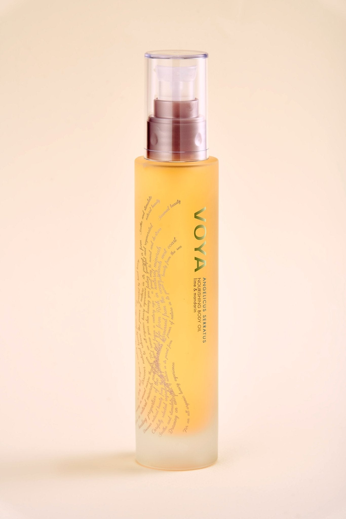 Angelicus Serratus Nourishing Body Oil | VOYA Organic Beauty USA 