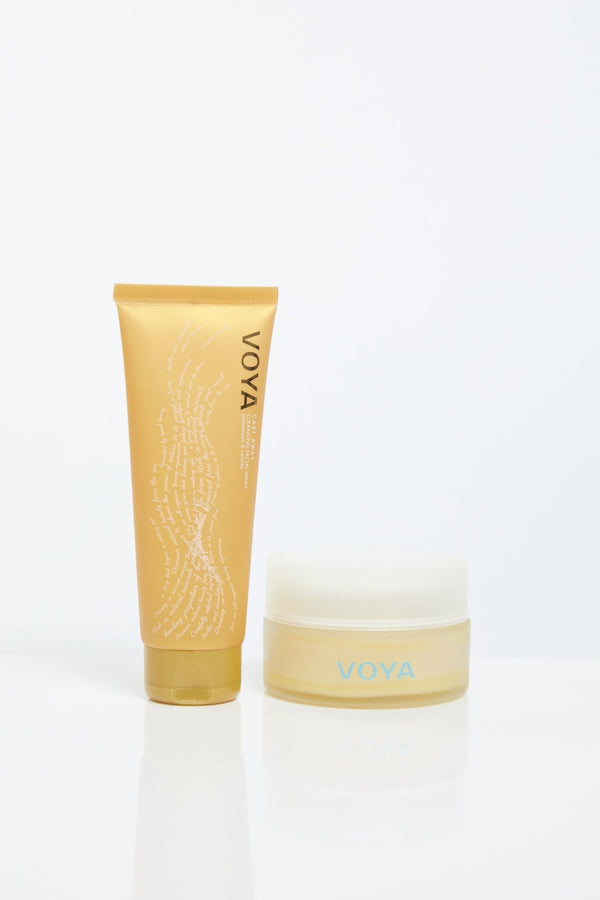 Organic Double Cleanse Duo VOYA Skincare USA