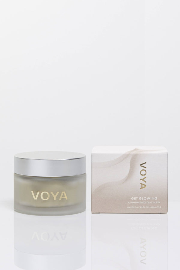 VOYA Skincare USA Get Glowing Clay Mask with outer box