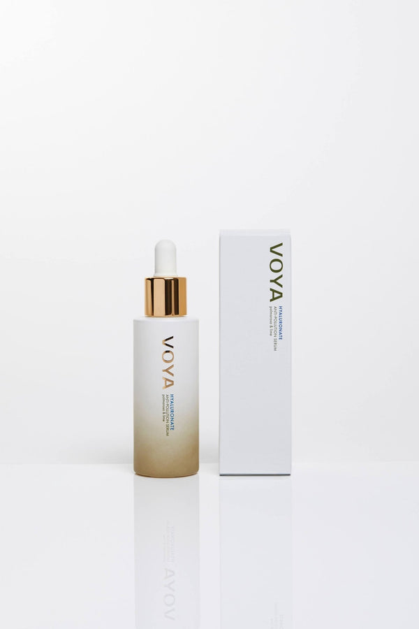 VOYA Skincare USA Sodium Hyaluronate Anti-Pollution Face Serum with outer packaging