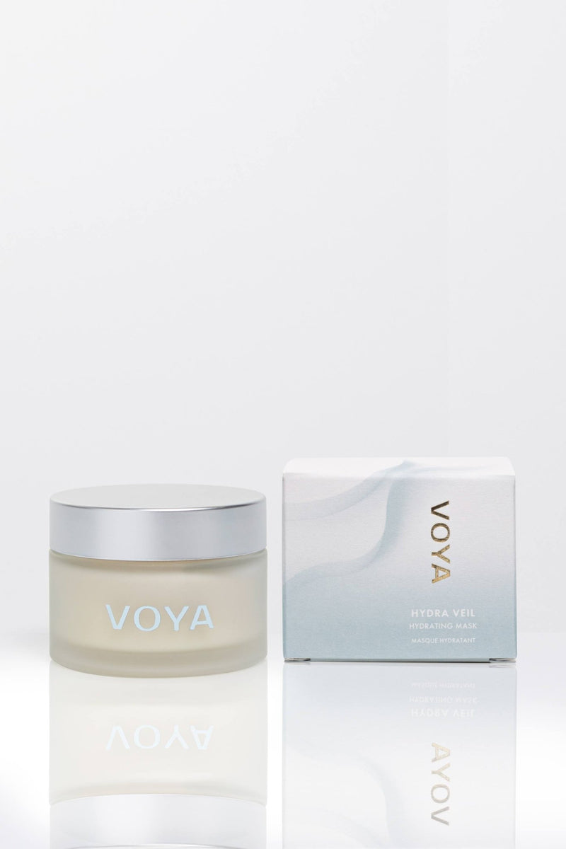 VOYA Skincare USA Hydra Veil Hydrating Face Mask with outer packaging