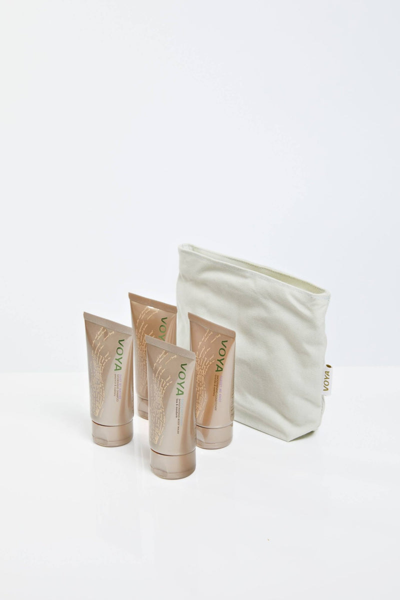 VOYA Skincare USA Body and Hair Skincare Travel Set