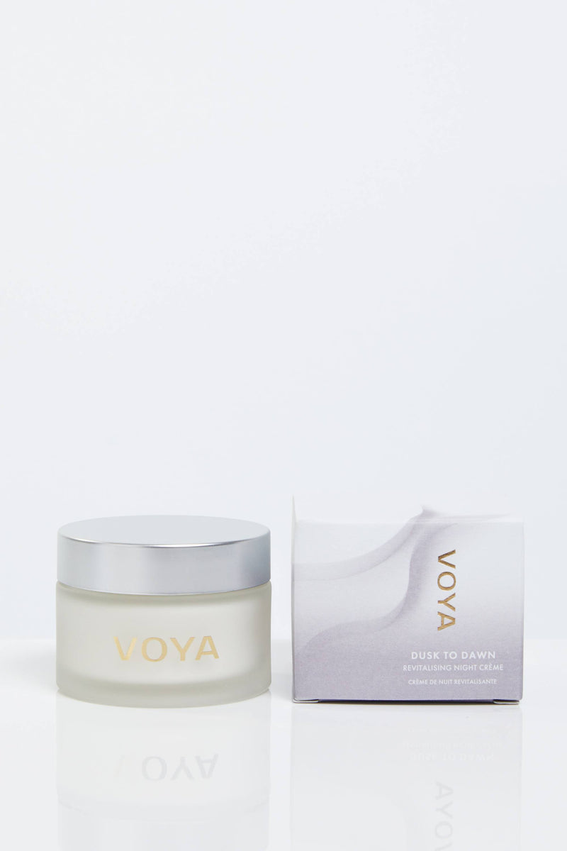 voya dusk to dawn natural night cream with outer box
